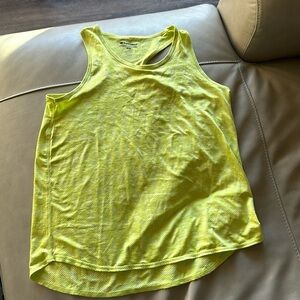 Champion Neon yellow activewear top